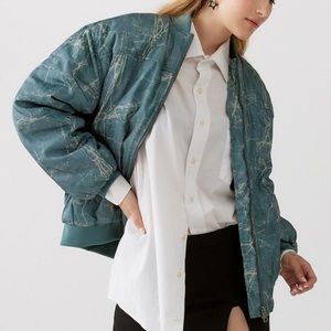 *NWT* Urban Outfitters BDG green bomber jacket